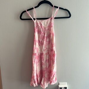 Pink Hollister Romper